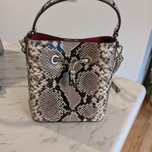 Kate Spade Eva Snake Skin Small Bucket Bag